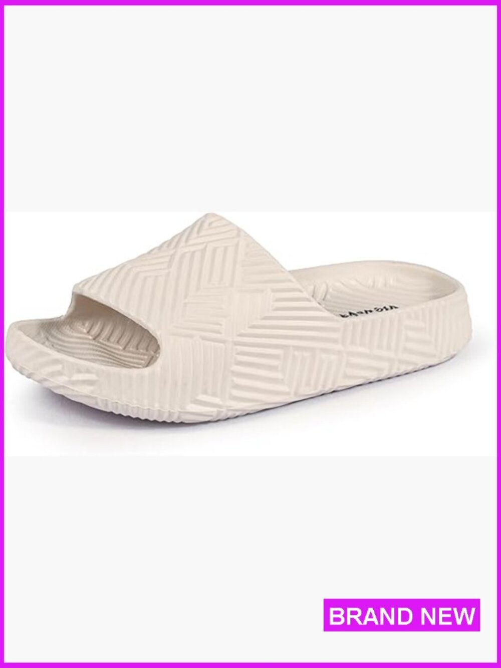 EVA Slide Sandals Non-Slip Shower Slippers Lightweight Beach Pool House Shoes